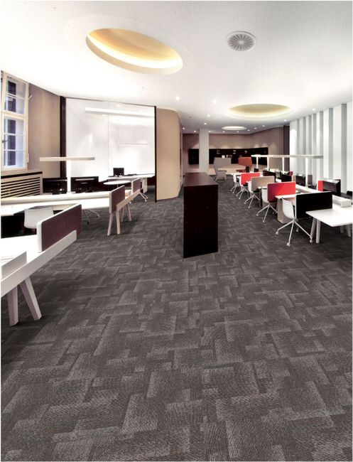 Fuzion Flooring Minett Carpet Tile Polypropylene Rocky Crest view 2