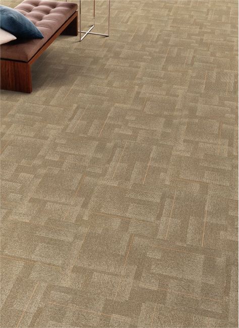 Fuzion Flooring Minett Carpet Tile Polypropylene Rosseau Sunset view 2
