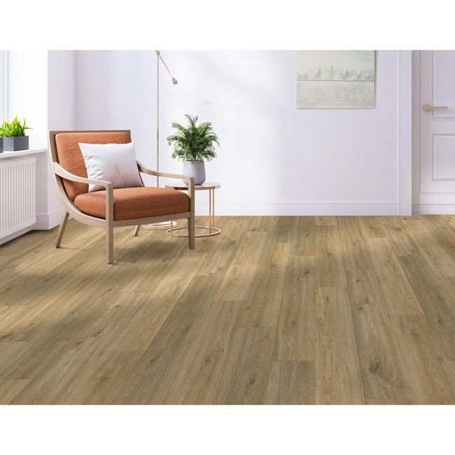 Fuzion Cream City Toasty Coconut Luxury Vinyl Plank view 2