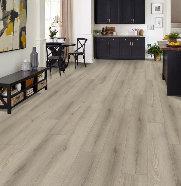 Fuzion Dynamix HardCore 3DGE Ash Grey Luxury Vinyl Plank view 2