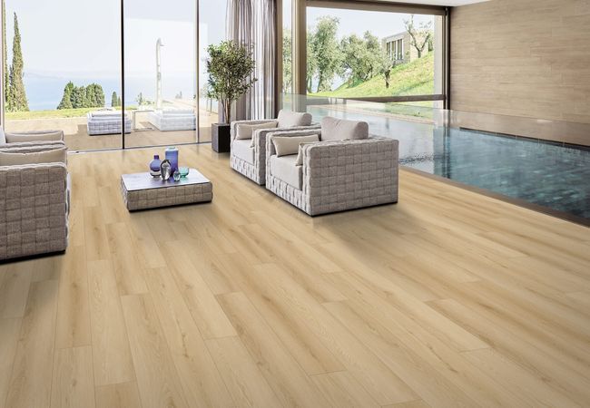 Fuzion Dynamix HardCore 3DGE Fawn Luxury Vinyl Plank view 2