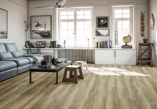 Fuzion SmartDrop 7 Gravel Road Luxury Vinyl Plank view 2