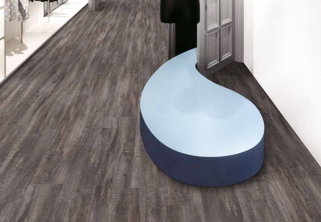 Fuzion SmartDrop Elite 9 Cinder Luxury Vinyl Plank view 2