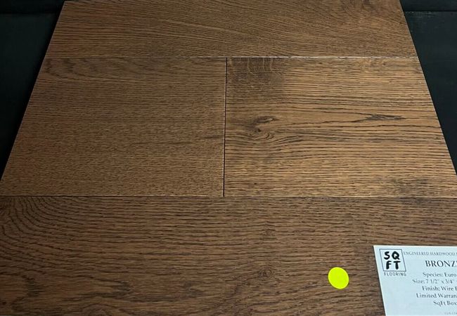 Golden Choice White Oak Engineered Bronze