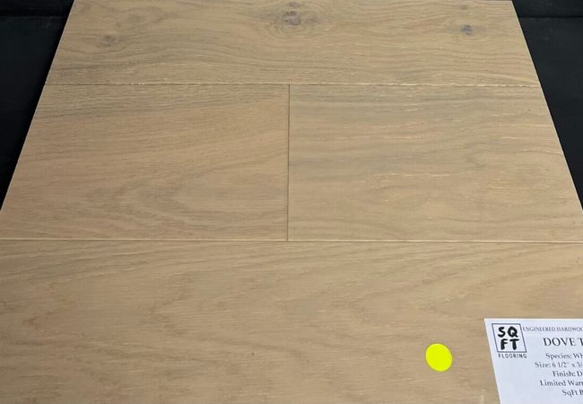 Golden Choice White Oak Engineered Dove Tail