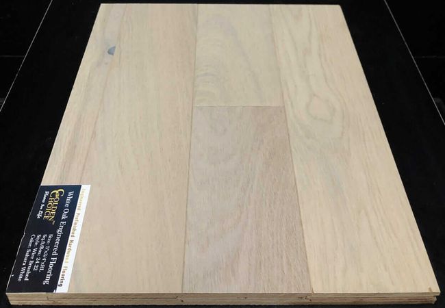 Golden Choice White Oak Engineered Sahara White