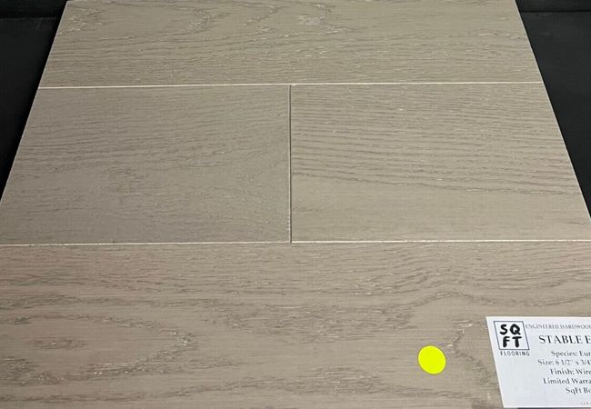 Golden Choice White Oak Engineered Stable Edge