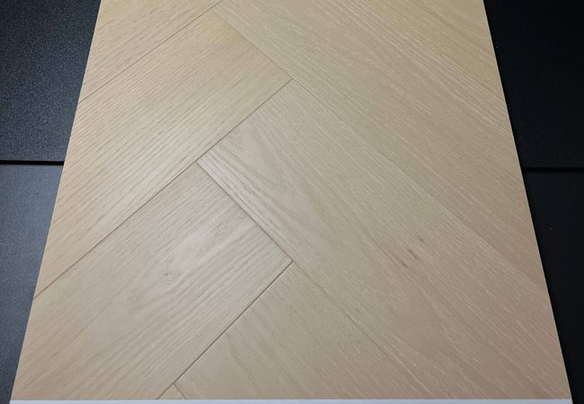 Lucid White Oak Herringbone Engineered Pure