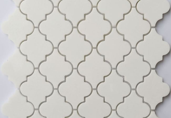 MDR Marble Mosaic Arabesque Thassos