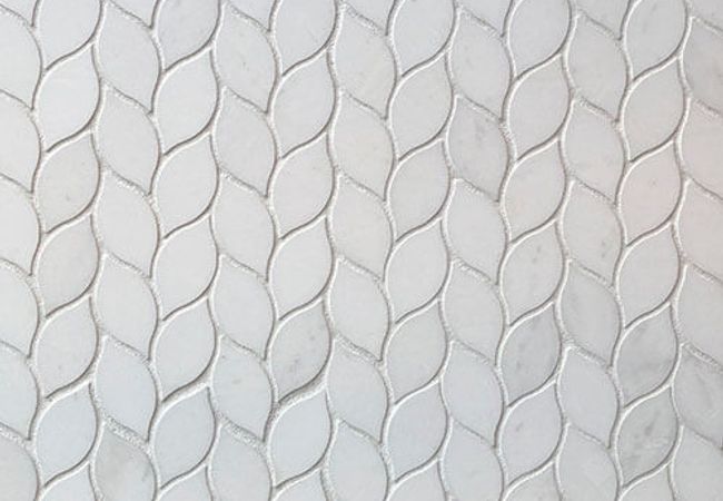MDR Marble Mosaic Leaf Thassos