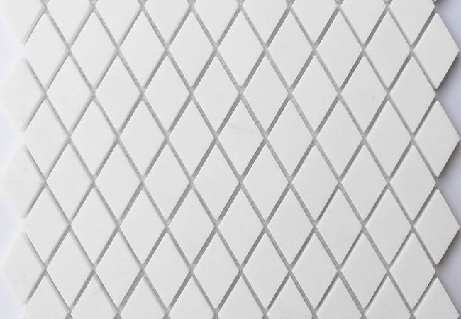 MDR Marble Mosaic Rhombus Thassos