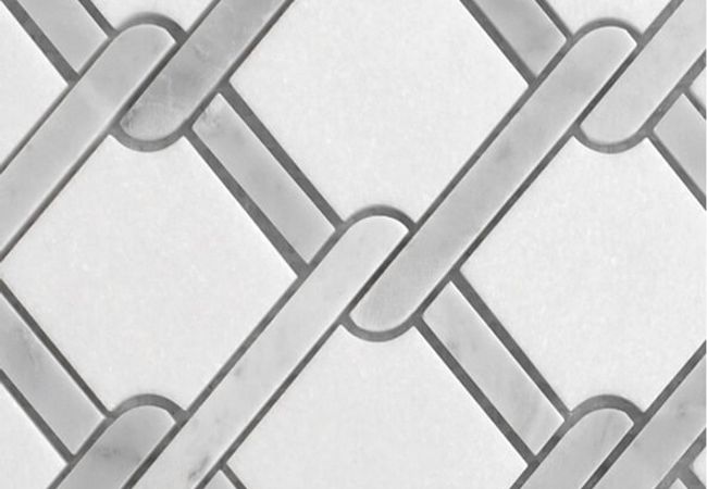 MDR Marble Mosaic Rope Thassos