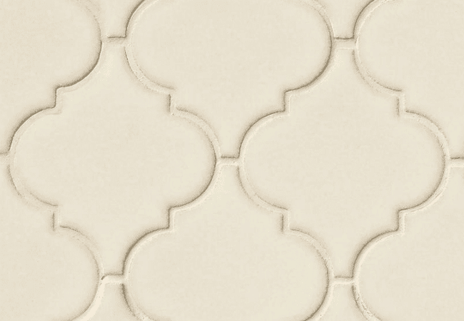 MSI Antique White Arabesque Tile