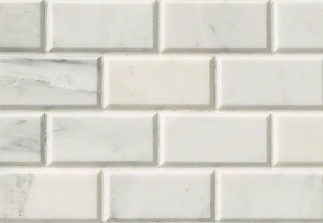 MSI Arabescato Carrara Subway Tile 2x4, MSI Surfaces