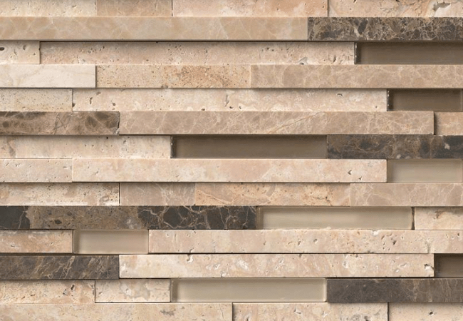 MSI Ashlar Rock Interlocking 3D Pattern In 8x18 Mesh