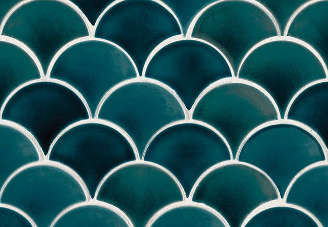 MSI Azul Scallop Tile