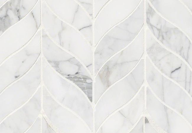 MSI Calacatta Cressa Leaf Bullnose Tile, MSI Surfaces
