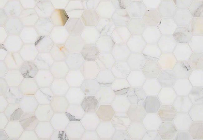 MSI Calacatta Gold 2” Hexagon Mosaic Tile, MSI Surfaces