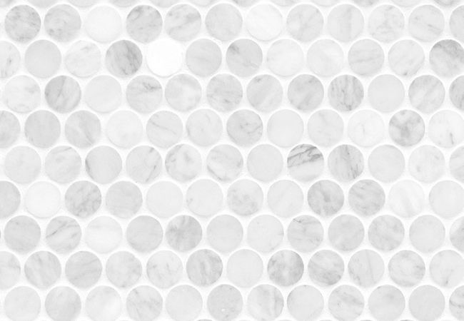 MSI Carrara White Round Pattern Honed, MSI Surfaces