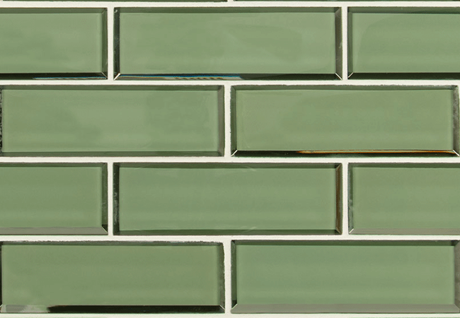 MSI Evergreen Beveled Subway Tile 2x6