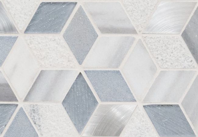 MSI Harlow Cube Pattern Mosaic Tile, MSI Surfaces
