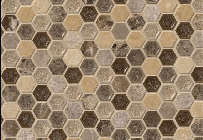 MSI Kensington Hexagon 1” Mosaic Tile