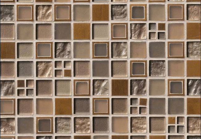 MSI Manhattan Blend Glass & Metal Tile
