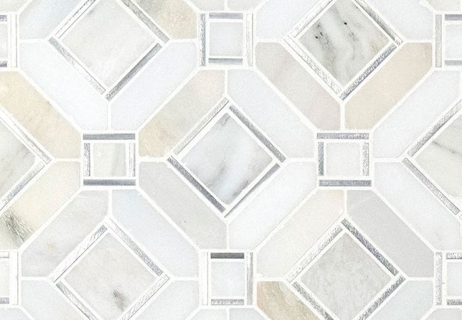 MSI Milano Silver Pattern Tile, MSI Surfaces
