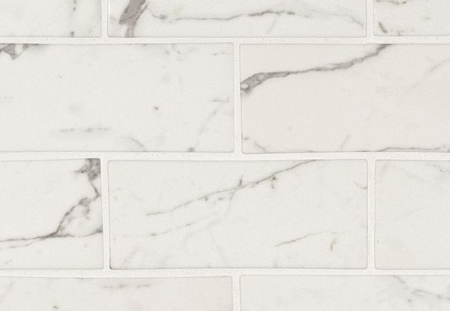 MSI Statuario Celano Glass Tile 3x6
