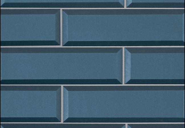 MSI Tahiti Blue Glass Tile Beveled