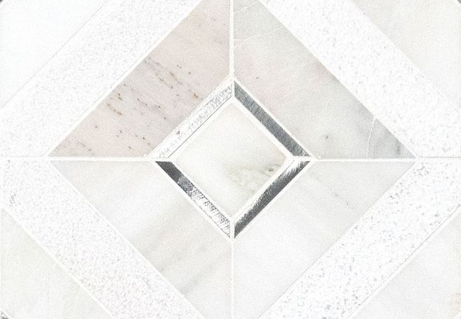 MSI Verona Silver Pattern Backsplash Tile