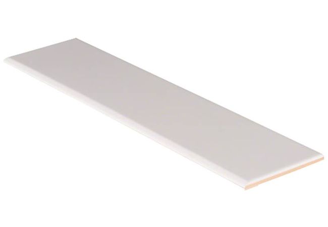 MSI White Glossy Single Bullnose Tile 4x16, MSI Surfaces
