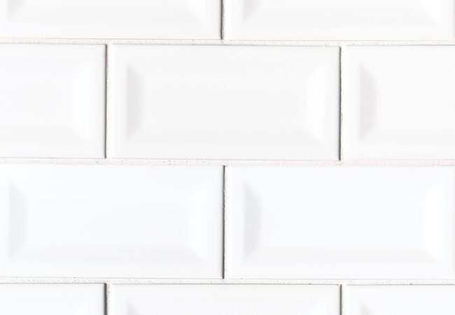 MSI White Inverted Bevel Subway Tile, MSI Surfaces