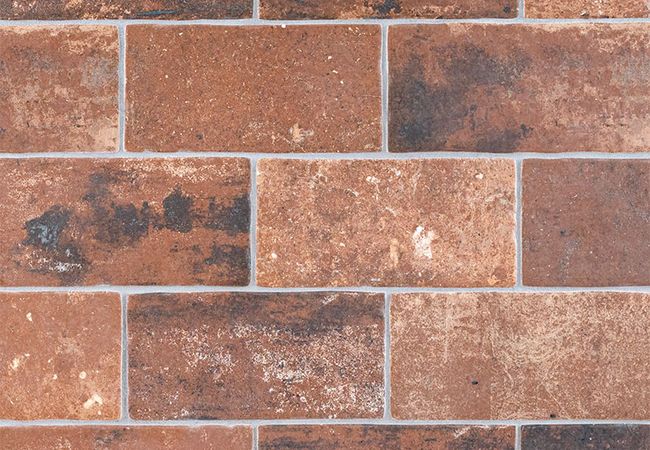 MSI Brickstone Porcelain Brick Tile Red 5x10