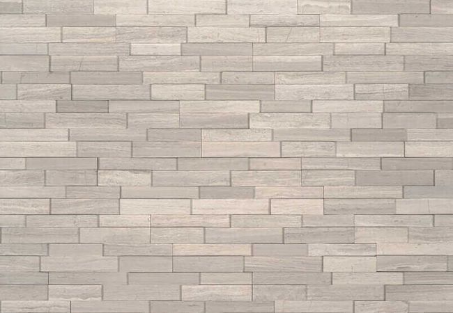 MSI 3D Mini Stacked Stone Ledgerstone White Oak