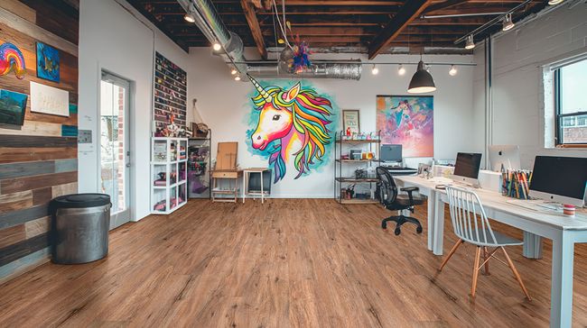 MSI Kallum Fauna Luxury Vinyl Plank view 2