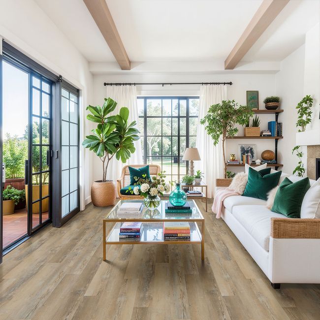 MSI Katavia Lime Washed Oak Luxury Vinyl Plank view 2