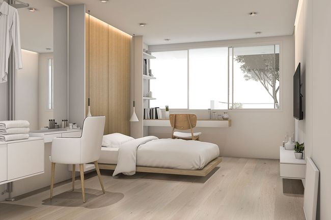 MSI Woodhills Aaron Blonde Oak Luxury Vinyl Plank view 2