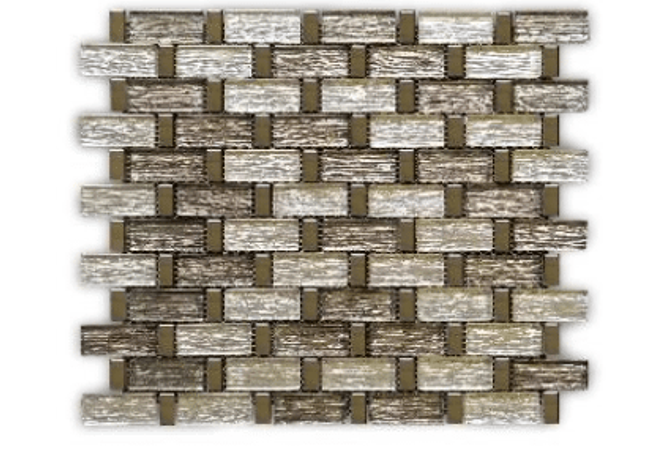 Mango Tile Brockville Silver MG855, Mango Tile and Mosaics