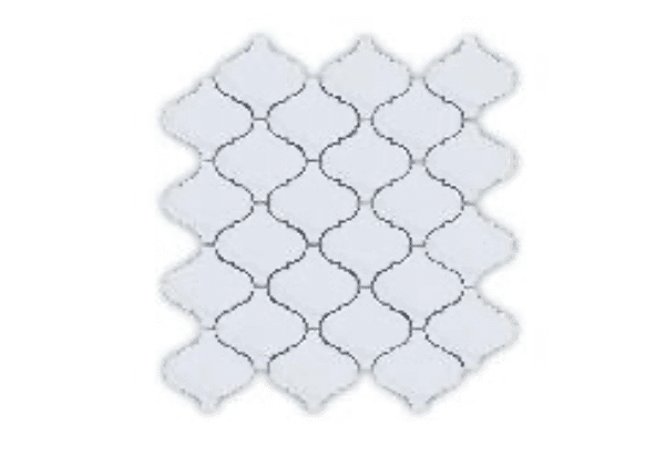 Mango Tile Carrara White Lantern Cln001