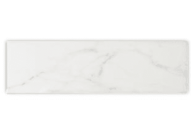 Mango Tile Crystal Carrara 4x12 Rs am21