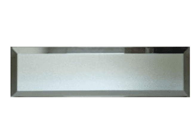 Mango Tile Grey 3d 3x12 Bevelled Glass MG5901, Mango Tile and Mosaics