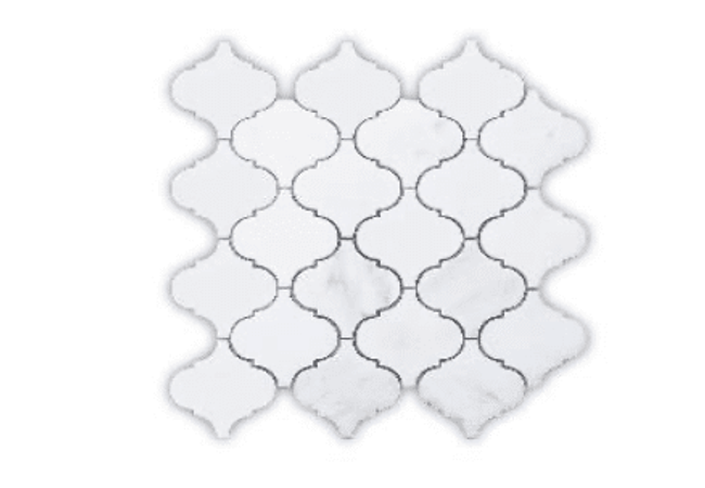 Mango Tile Oriental White Lantern MG612