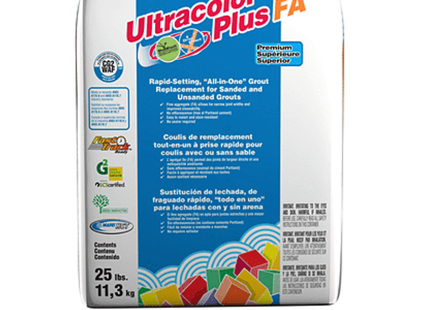 Mapei Ultracolor Plus Fa Grout 25 lb White
