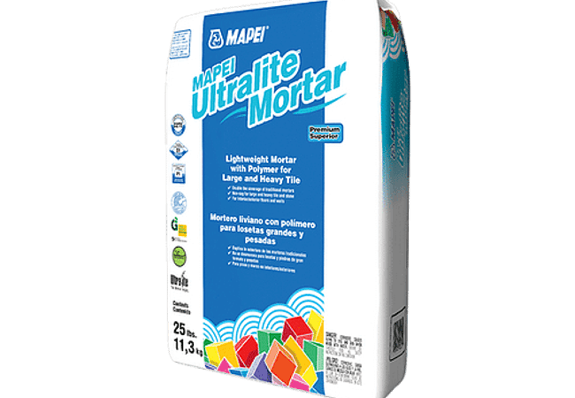 Mapei Ultralite Pro White Mortar 25 lb