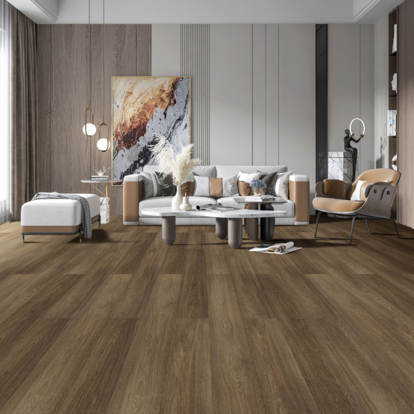 Melange Aaron Oak Luxury Vinyl Plank view 2