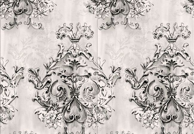 Midgley West Canvas Arabesque Cotton Tile 24"x48" - Natural