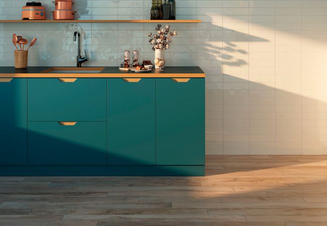 Midgley West Color Mind Turquesa Tile 3"x10" - Matte view 2