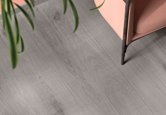 Midgley West Crossroad Wood Grey Tile 10"x80" - Glossy view 2