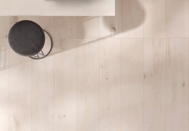 Midgley West Crossroad Wood White Tile 10"x80" - Glossy view 2